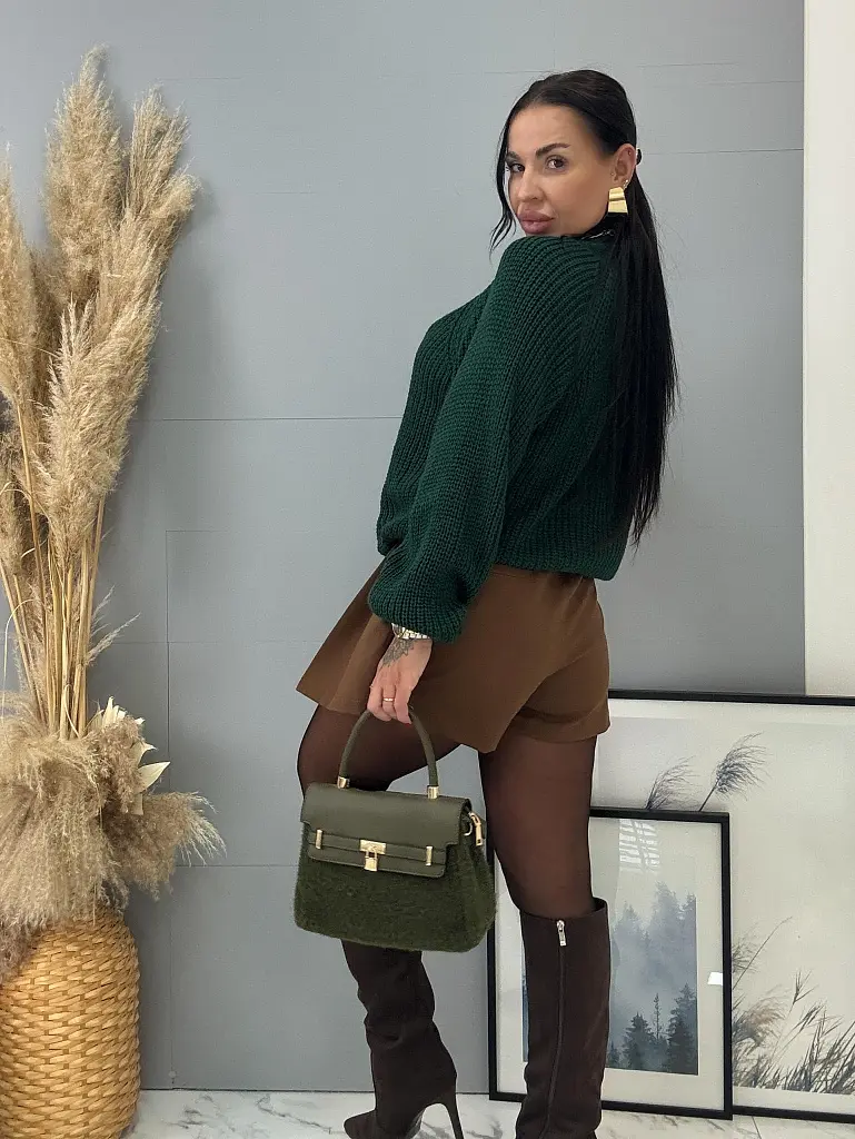 Sukňové nohavice s opaskom SAVIERA - next