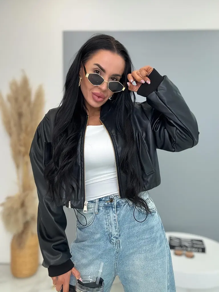 Koženková bunda DETTI