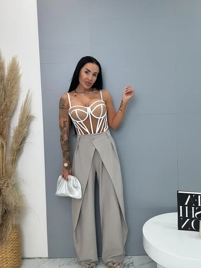 Balónové nohavice s gumeným pásom MAX - next