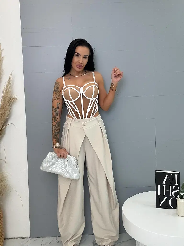 Balónové nohavice s gumeným pásom MAX